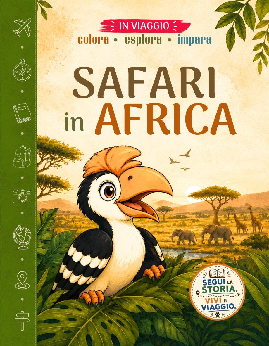 Copertina di Safari in Africa