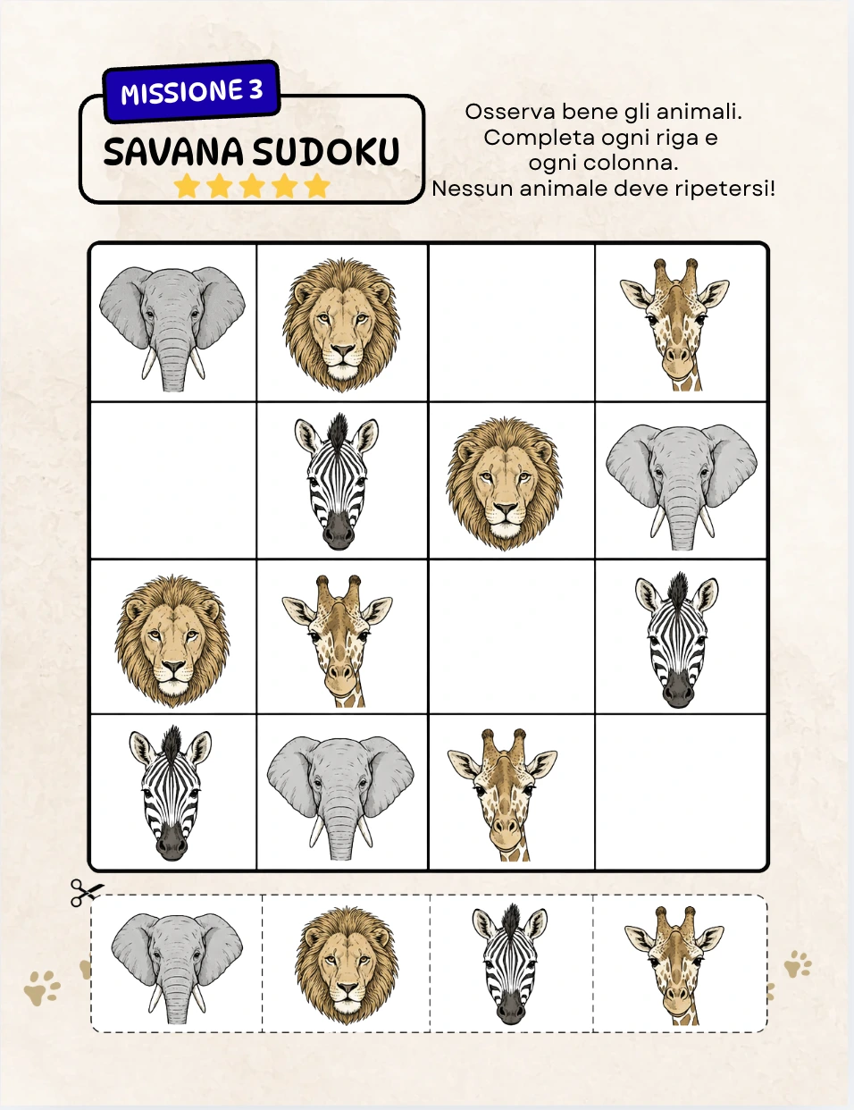 Savana sudoku